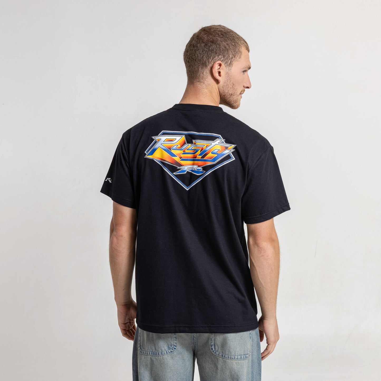 Remera Super R Dot Black