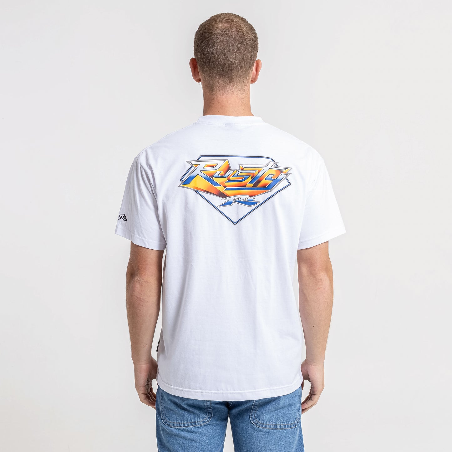 Remera Super R Dot White