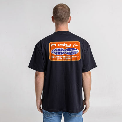 Remera Surf Contest Hb Black