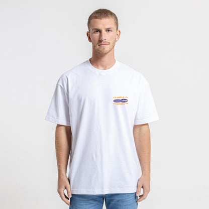 Remera Surf Contest Hb White