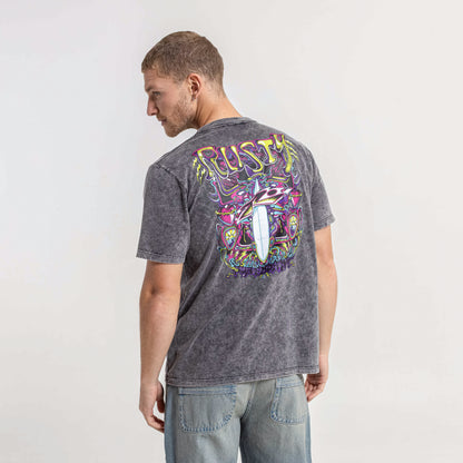 Remera Surf Frames Process Black