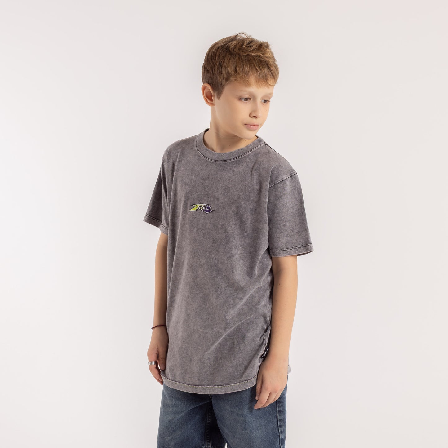 Remera Surf Frames Junior Process Black