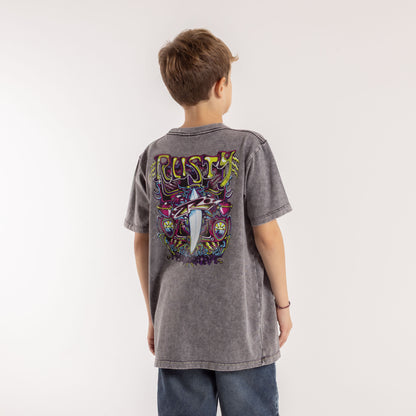 Remera Surf Frames Junior Process Black
