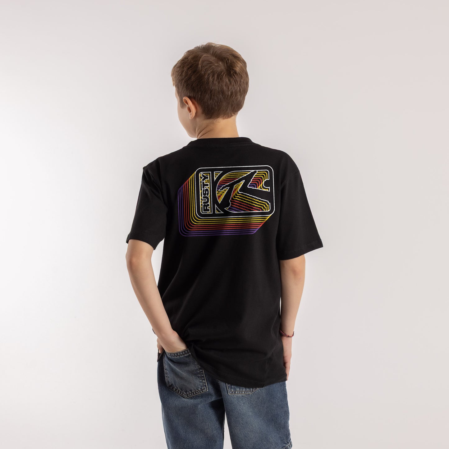 Remera Tron Junior Black