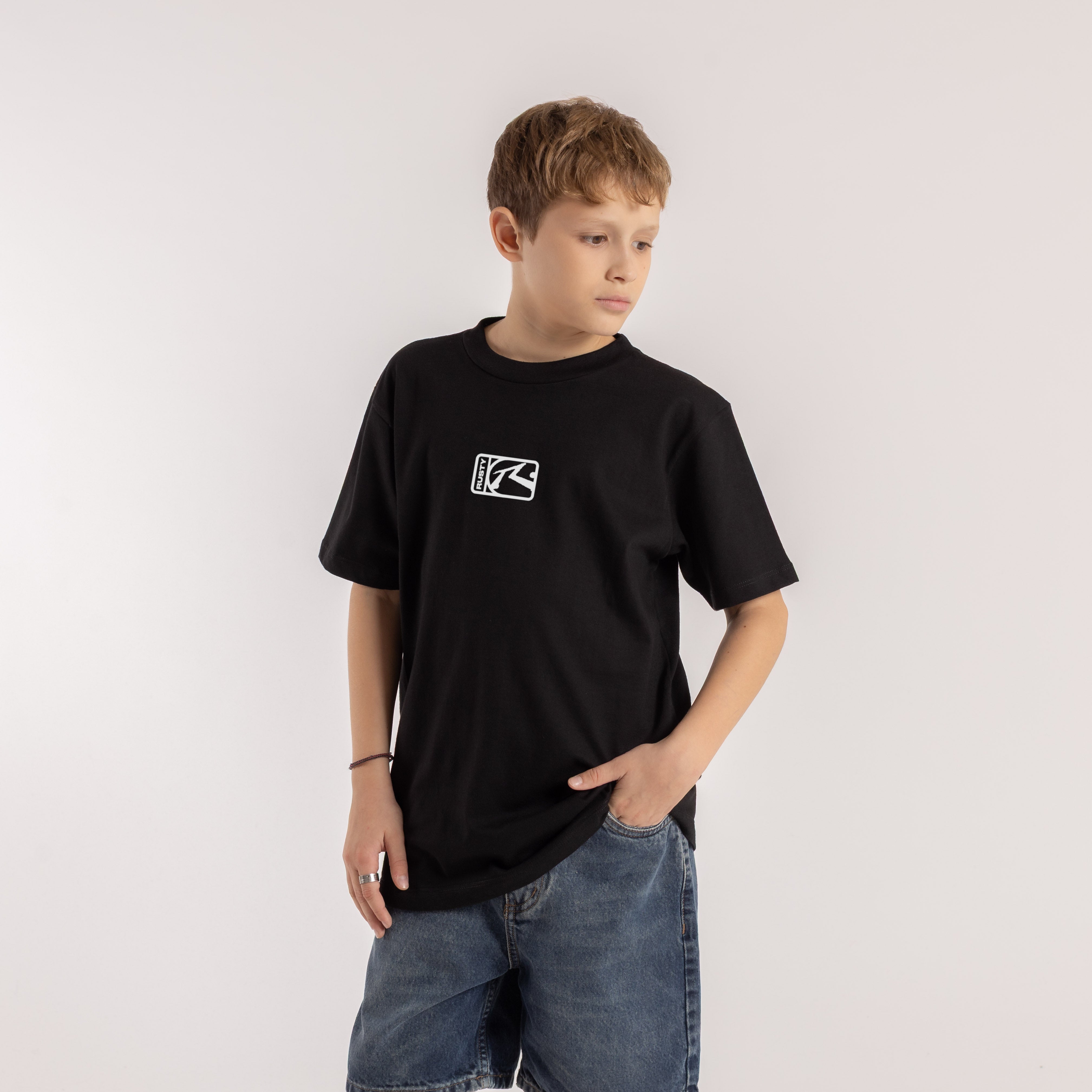 Remera Tron Junior Black