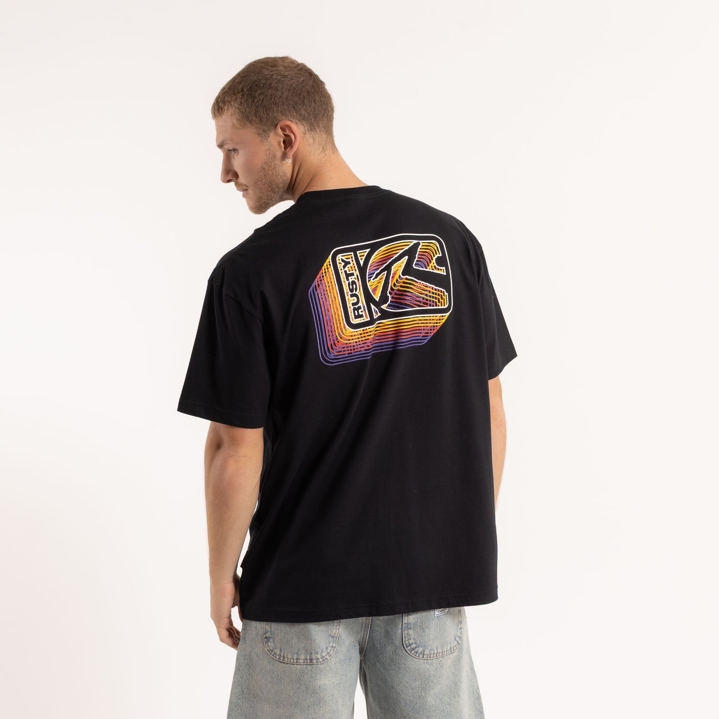 Remera Tron Black