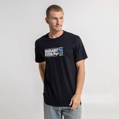 Remera Margaret River 25 Serie 2 Black