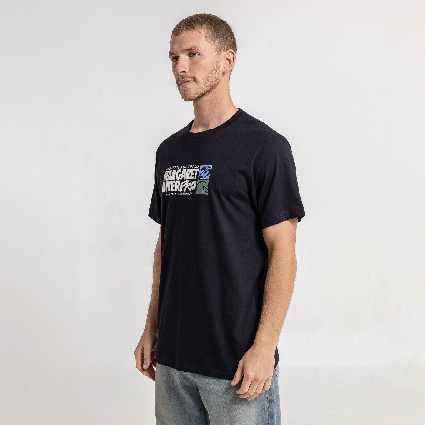 Remera Margaret River 25 Serie 2 Black