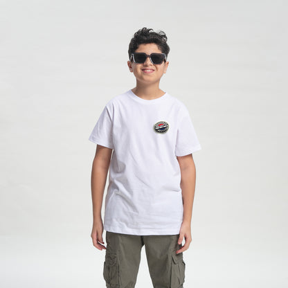 Remera Mc Patch Tee Jr White