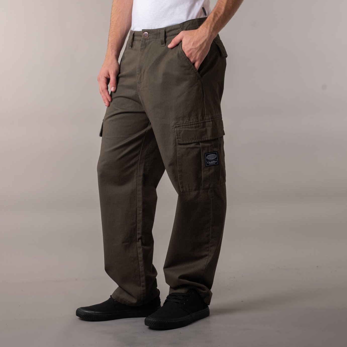 Jean Rusty Rippa Charge Pant Jr Army