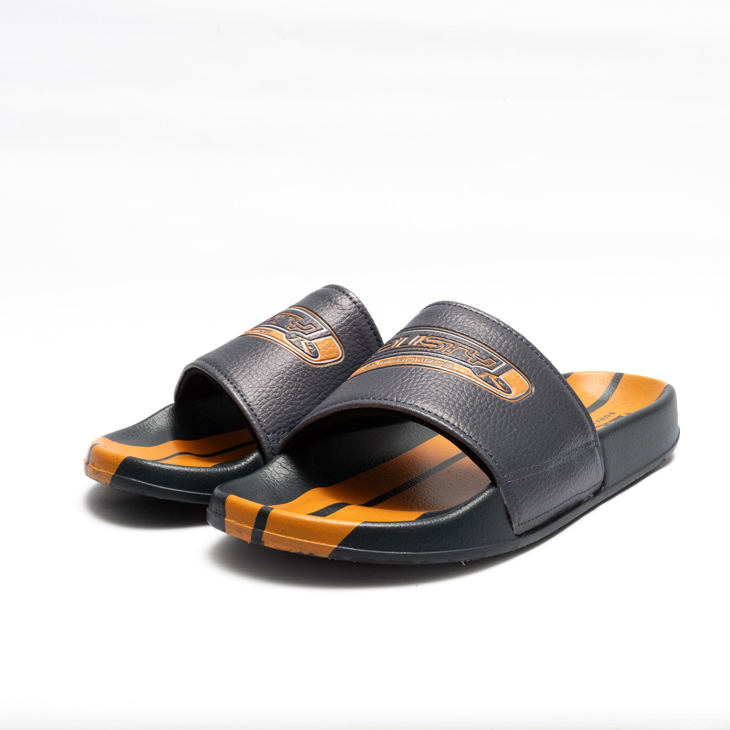 Ojotas Road House Slide Navy Blue