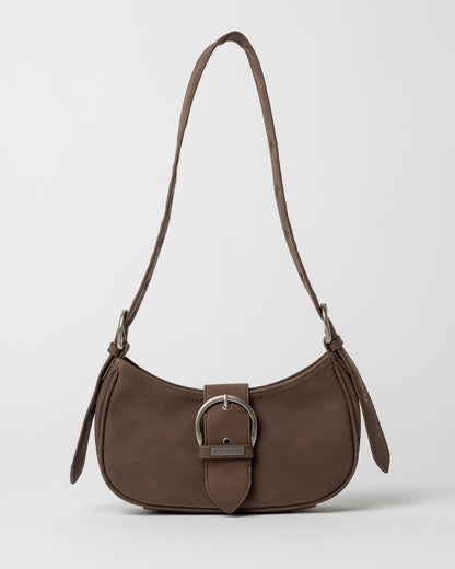 Cartera Rodeo Suede Handbag Pinecone