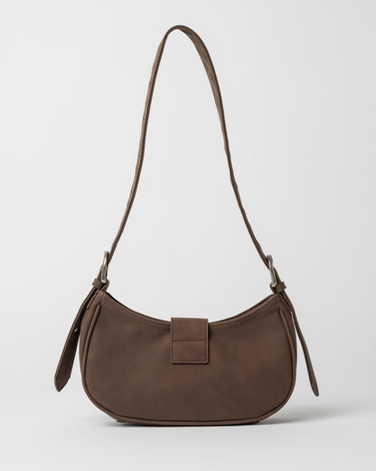 Cartera Rodeo Suede Handbag Pinecone
