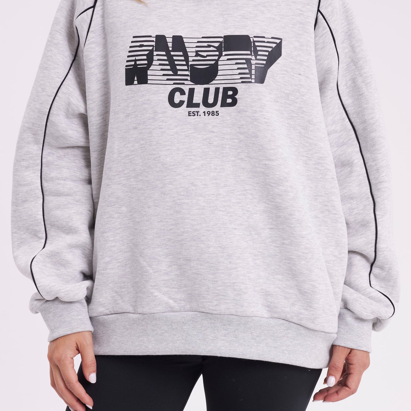 Canguro Roll Out Oversize Grey Marle
