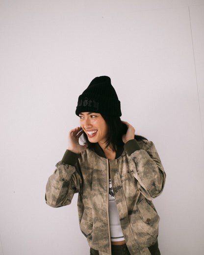 Gorro Lana Roxanne Black