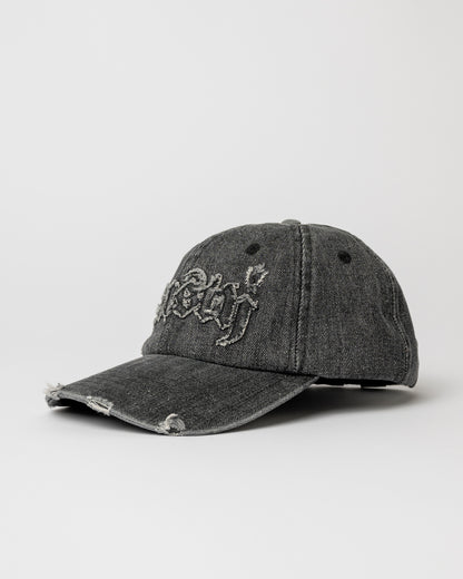 Gorra Roxanne Denim Dad Washed Black