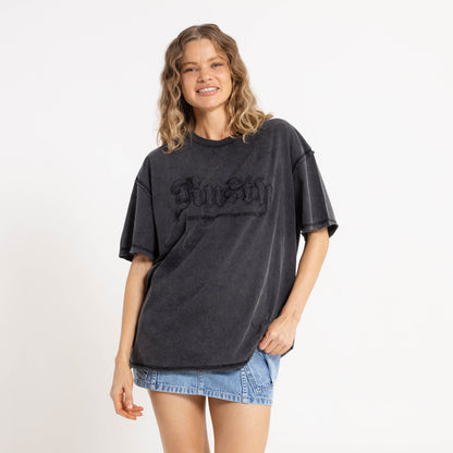 Remera Roxanne Feeln Oversize Vintage Black