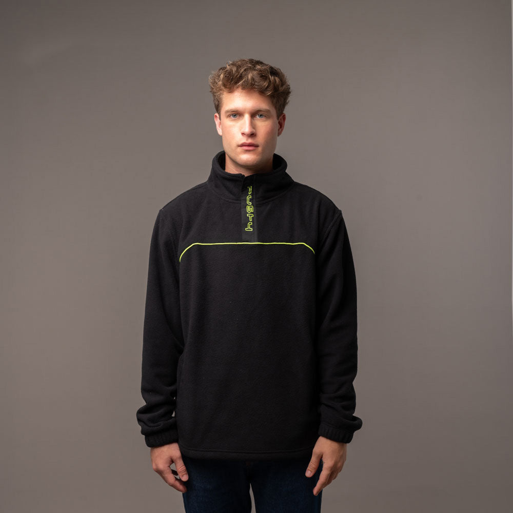 Polar Rusty R-Tek Quarter Zip Tech Polar Black