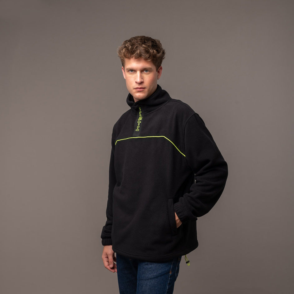 Polar Rusty R-Tek Quarter Zip Tech Polar Black