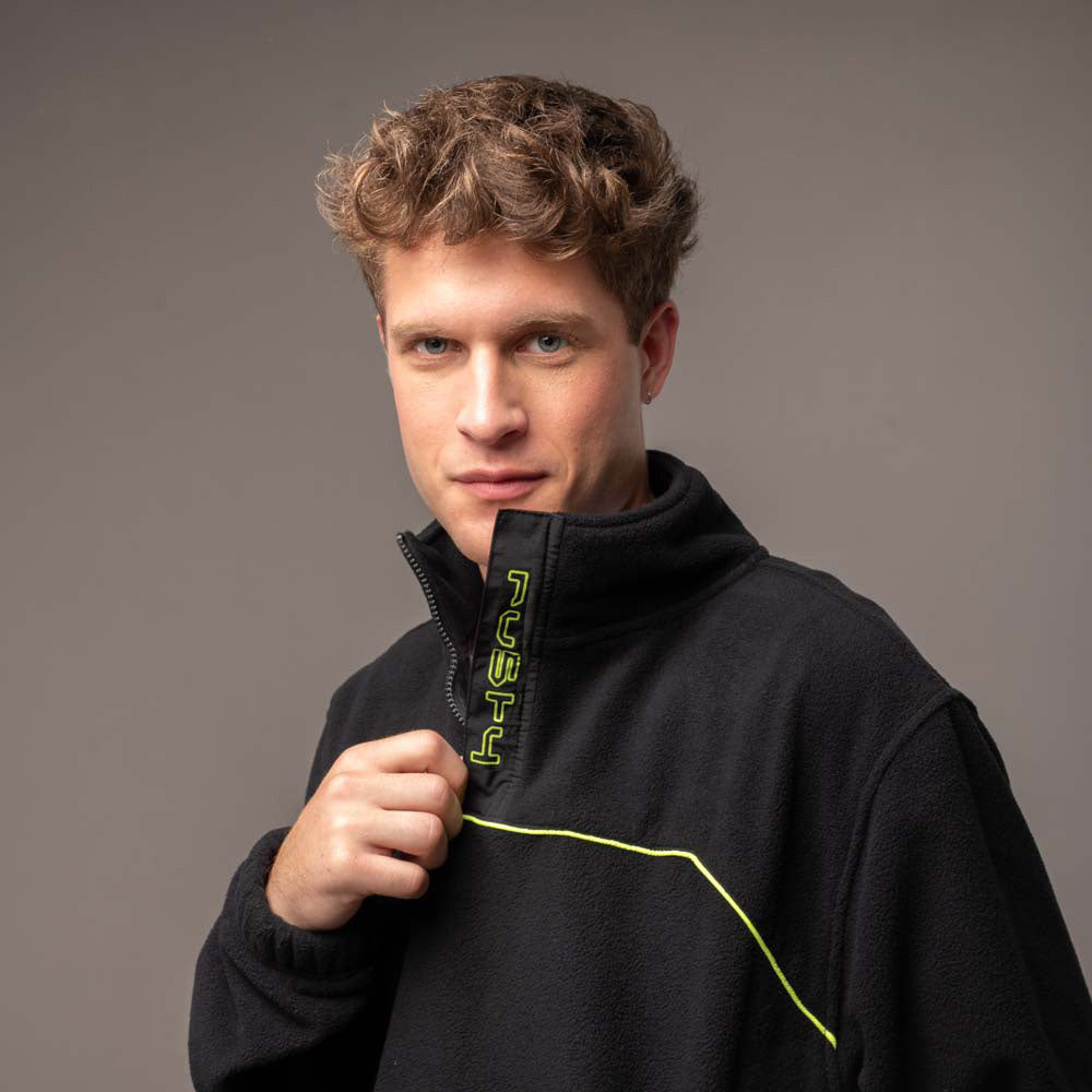 Polar Rusty R-Tek Quarter Zip Tech Polar Black