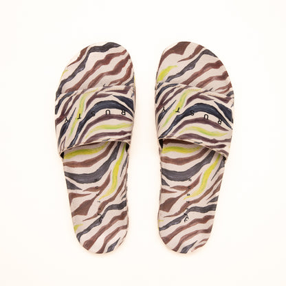 Ojotas Melrose Classic Slide Ld Animal Print