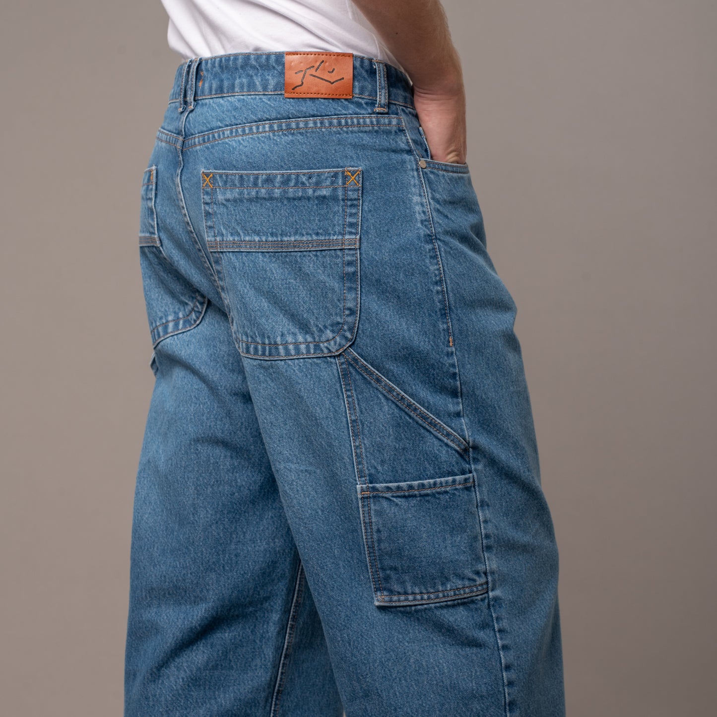 Jean Rusty Chillkat Carpenter Jean Big Blue