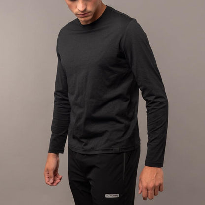 Remera Ml Rusty Booser Baselayer Ls Tee Jr* Black Marle