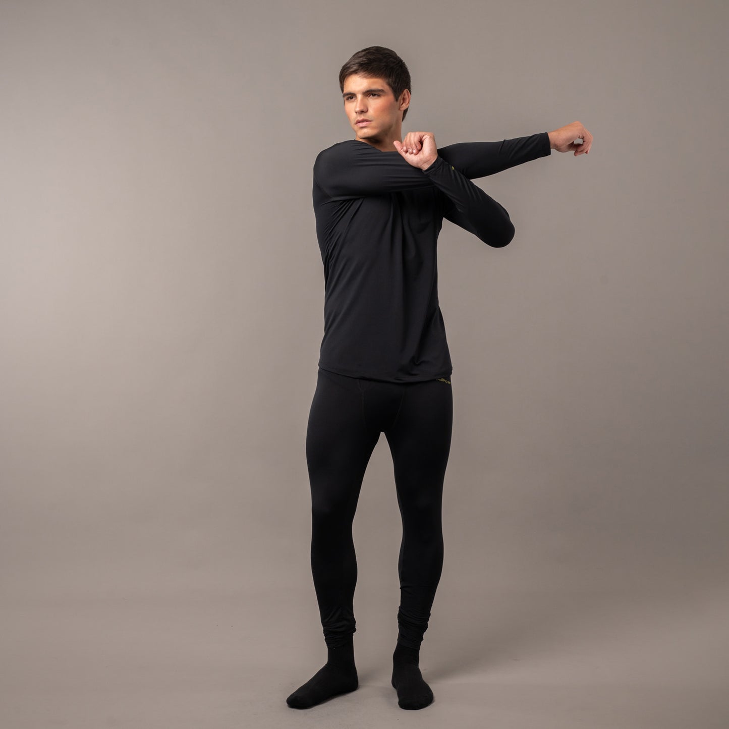 Remera Dragon Ls Thermal Black
