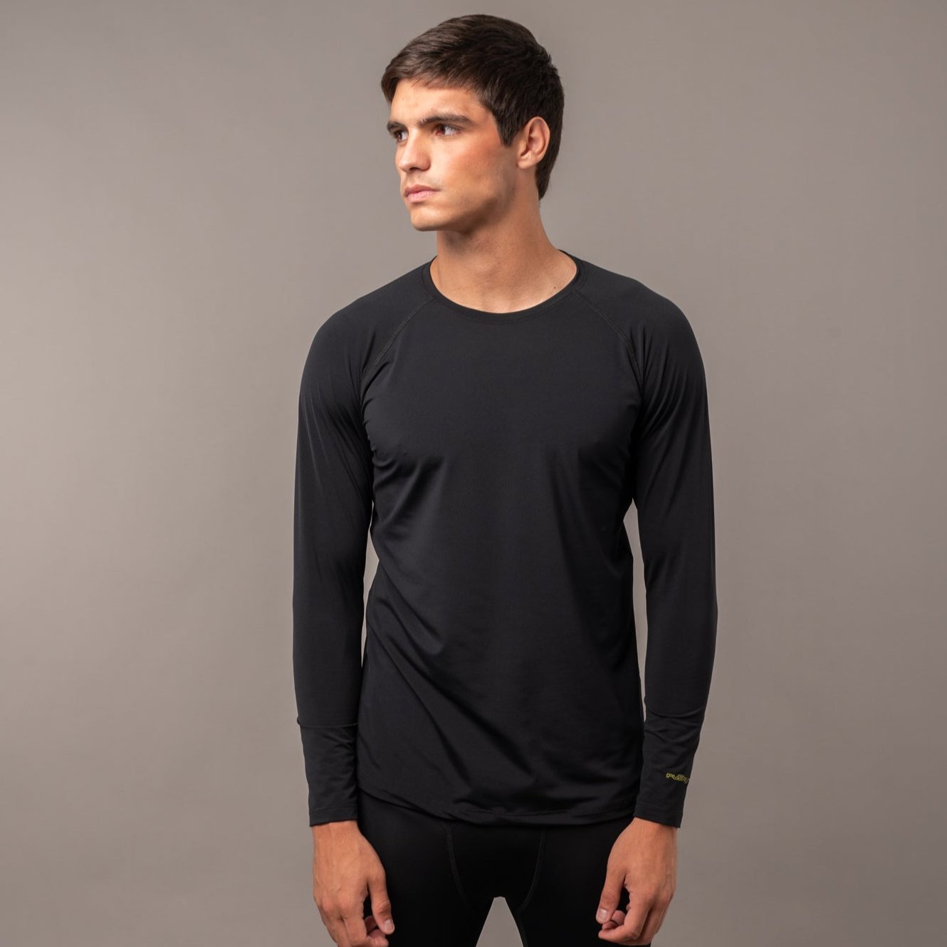 Remera Dragon Ls Thermal Black