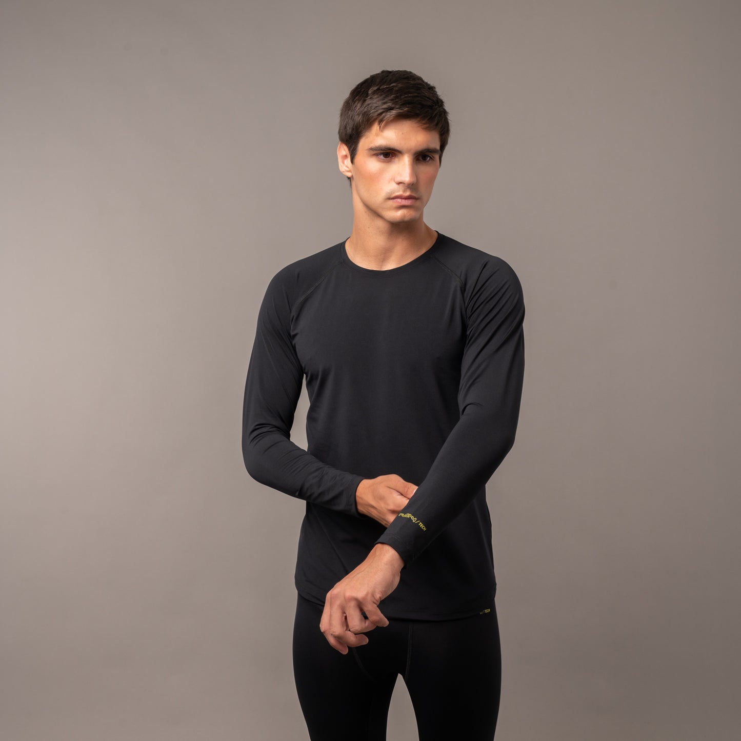 Remera Dragon Ls Thermal Black