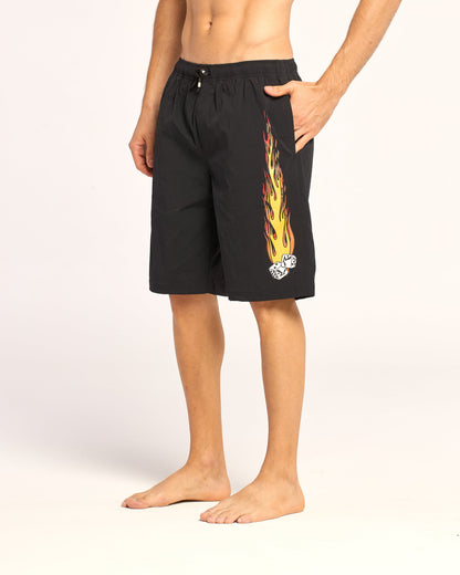 Boardshort Fire & Game 21´´ Black