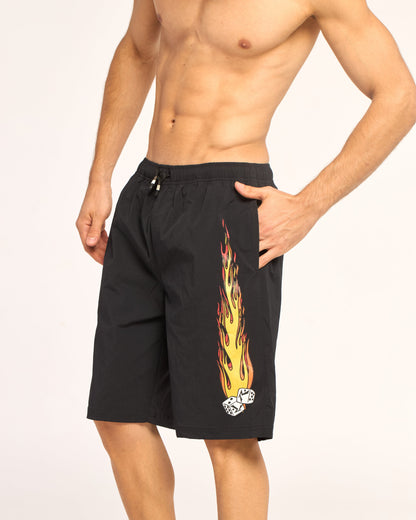 Boardshort Fire & Game 21´´ Black