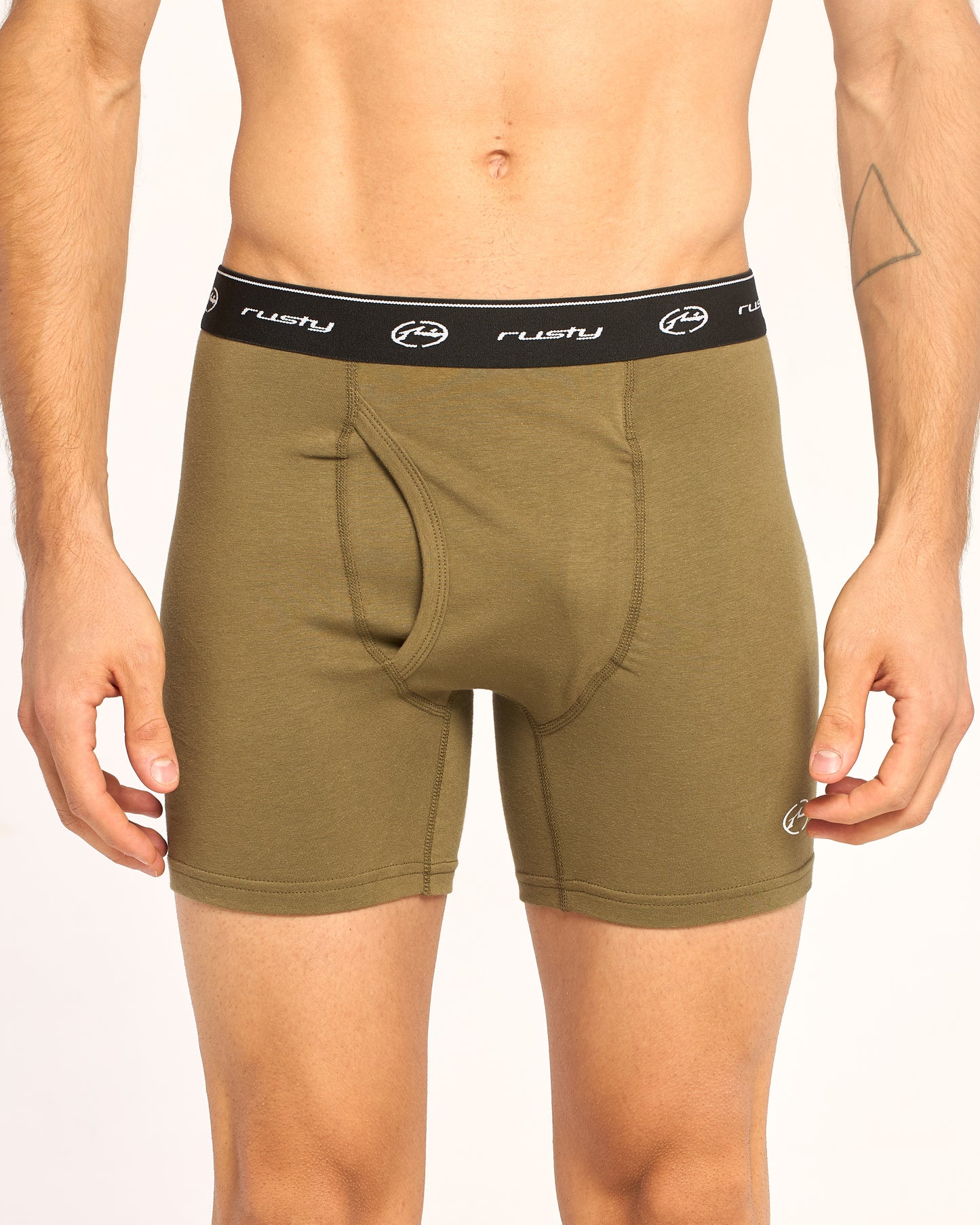 Boxer Franks Verde Musgo
