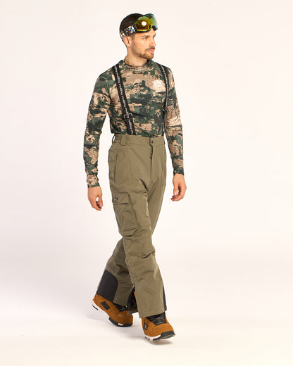 Pantalon Snow Rusty Rabbit Mens Snow Pant Army