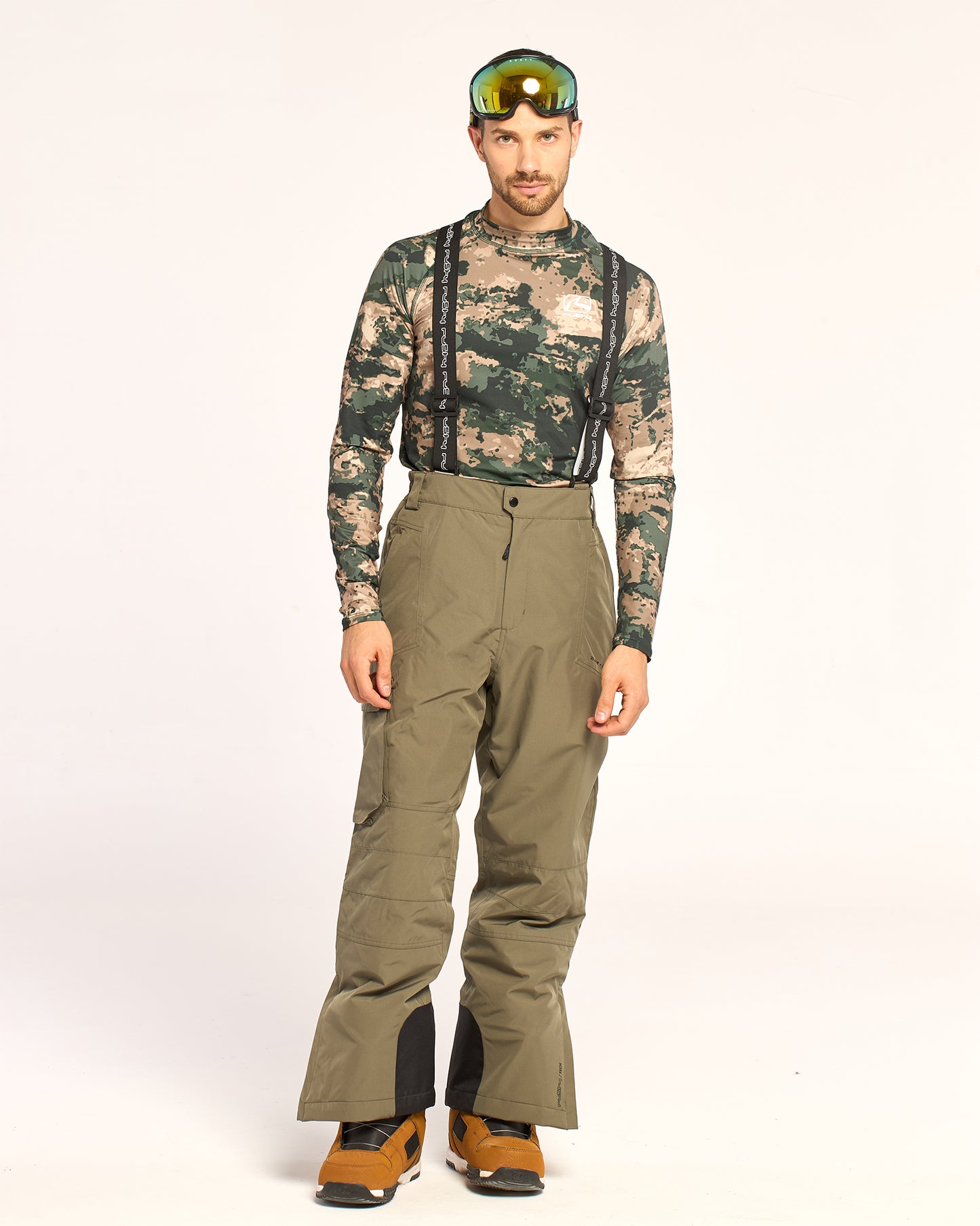 Pantalon Snow Rusty Rabbit Mens Snow Pant Army