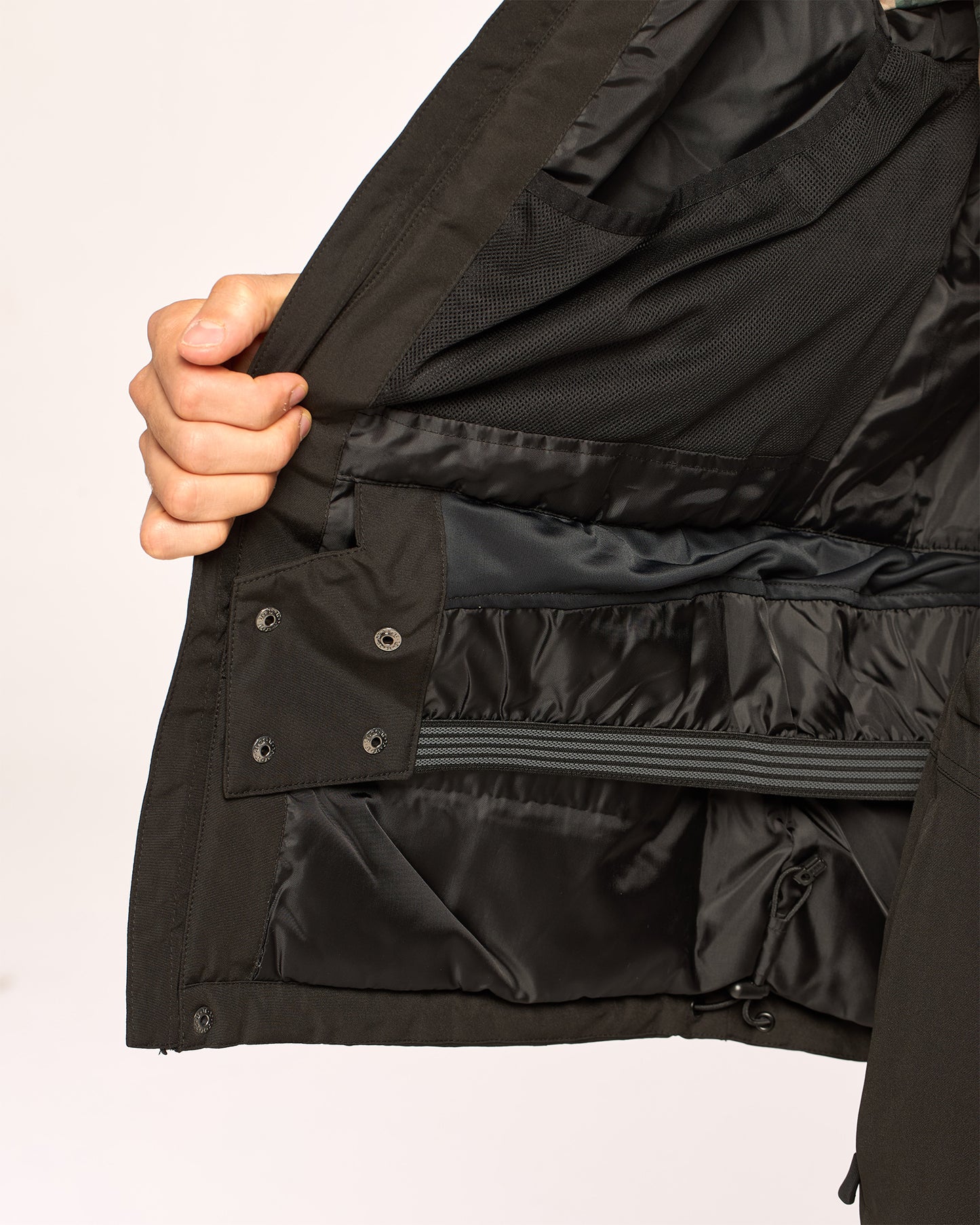 Campera Abrigo Snow Rusty Rabbit Mens Snow Jacket Black
