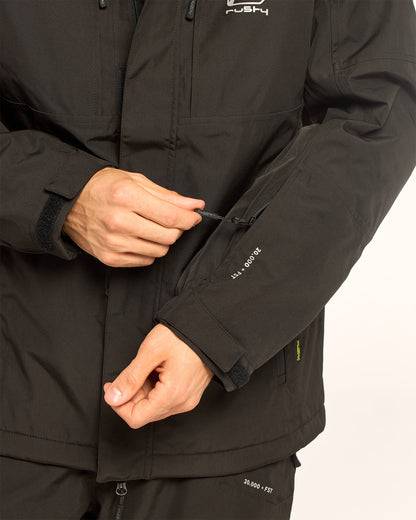Campera Abrigo Snow Rusty Rabbit Mens Snow Jacket Black
