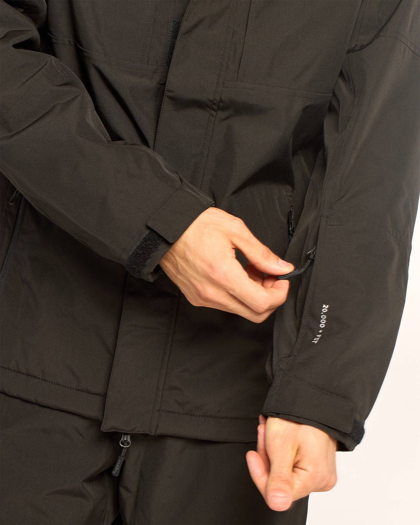 Campera Abrigo Snow Rusty Rabbit Mens Snow Jacket Black