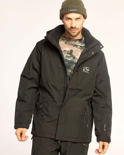Campera Abrigo Snow Rusty Rabbit Mens Snow Jacket Black