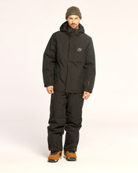 Campera Abrigo Snow Rusty Rabbit Mens Snow Jacket Black