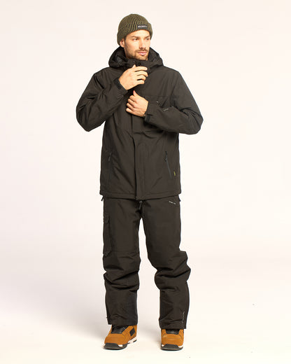Campera Abrigo Snow Rusty Rabbit Mens Snow Jacket Black