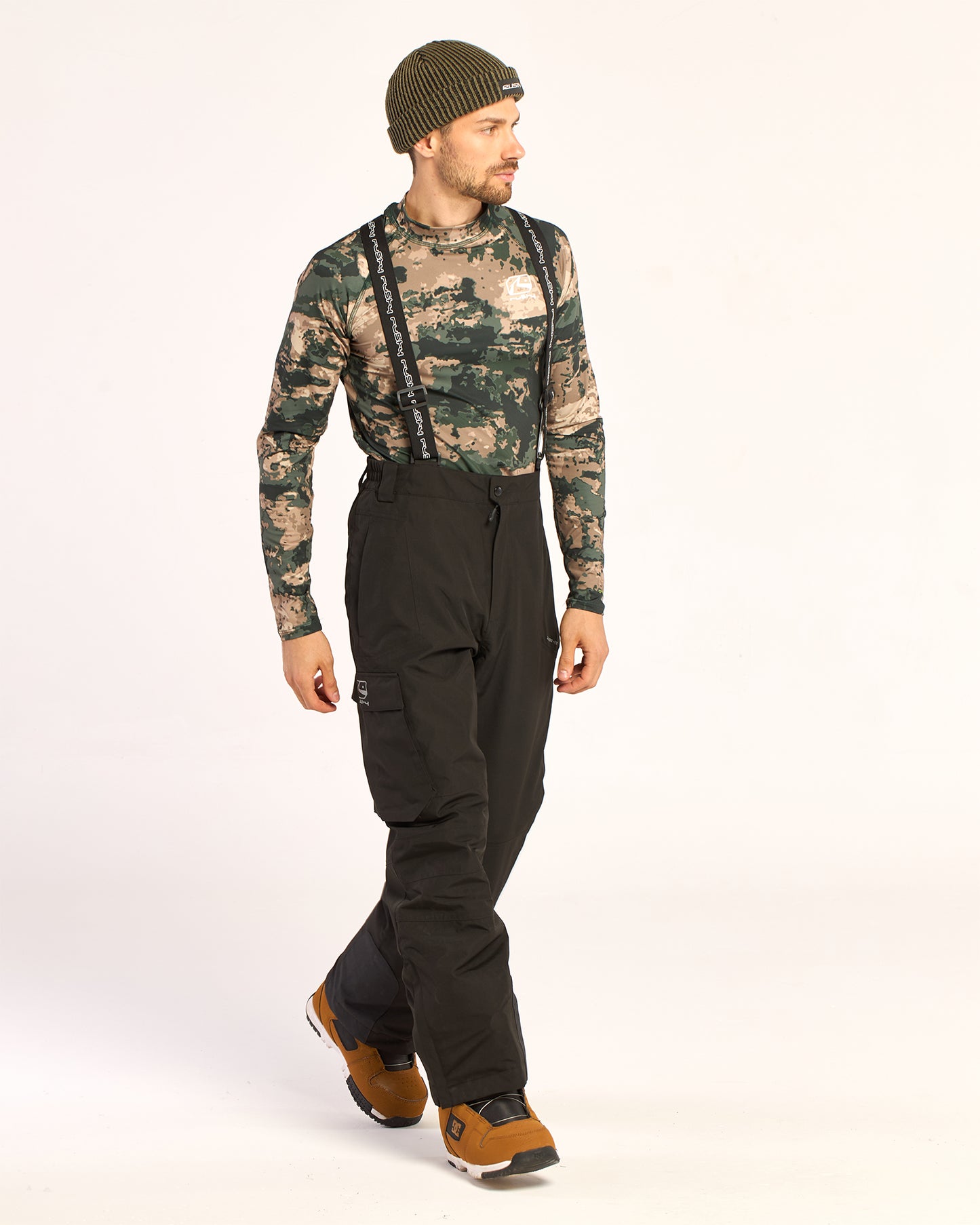 Pantalon Snow Rusty Rabbit Mens Snow Pant Black