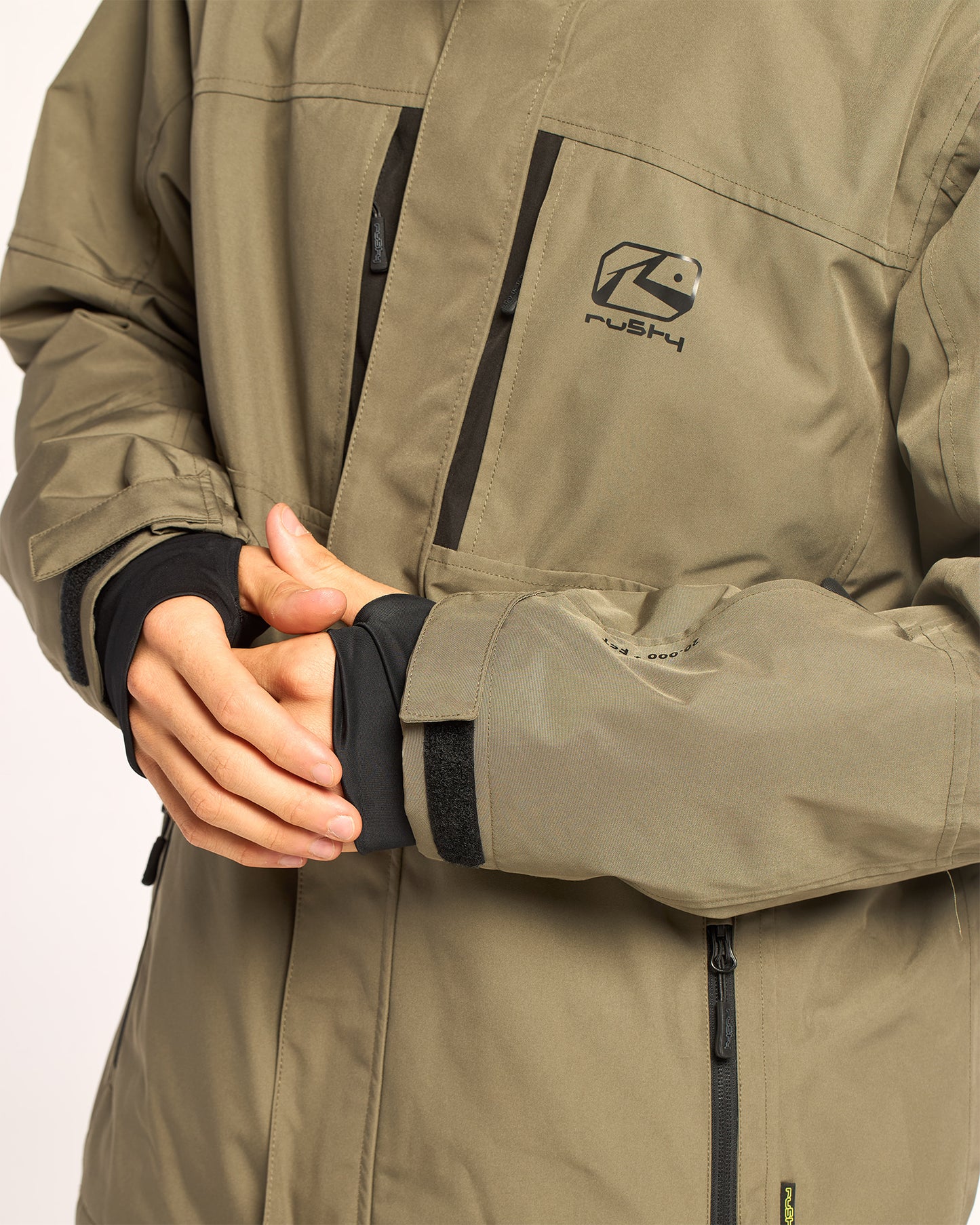 Campera Abrigo Snow Rusty Rabbit Mens Snow Jacket Army