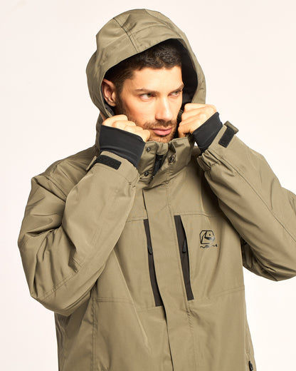 Campera Abrigo Snow Rusty Rabbit Mens Snow Jacket Army