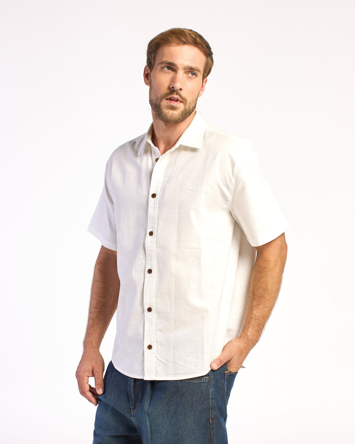 Camisa Overtone 4 Off White
