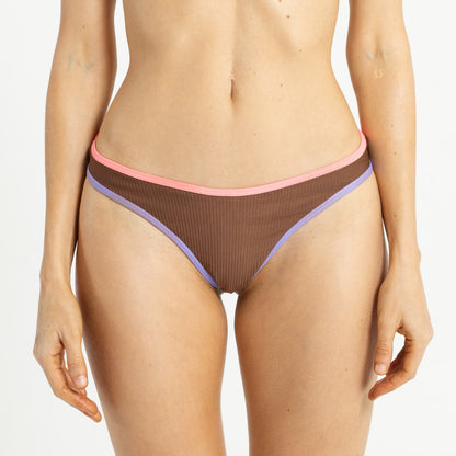 Bikini Pant 3 Tone Contrast Midi Java