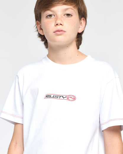 Remera Bus Down Junior White