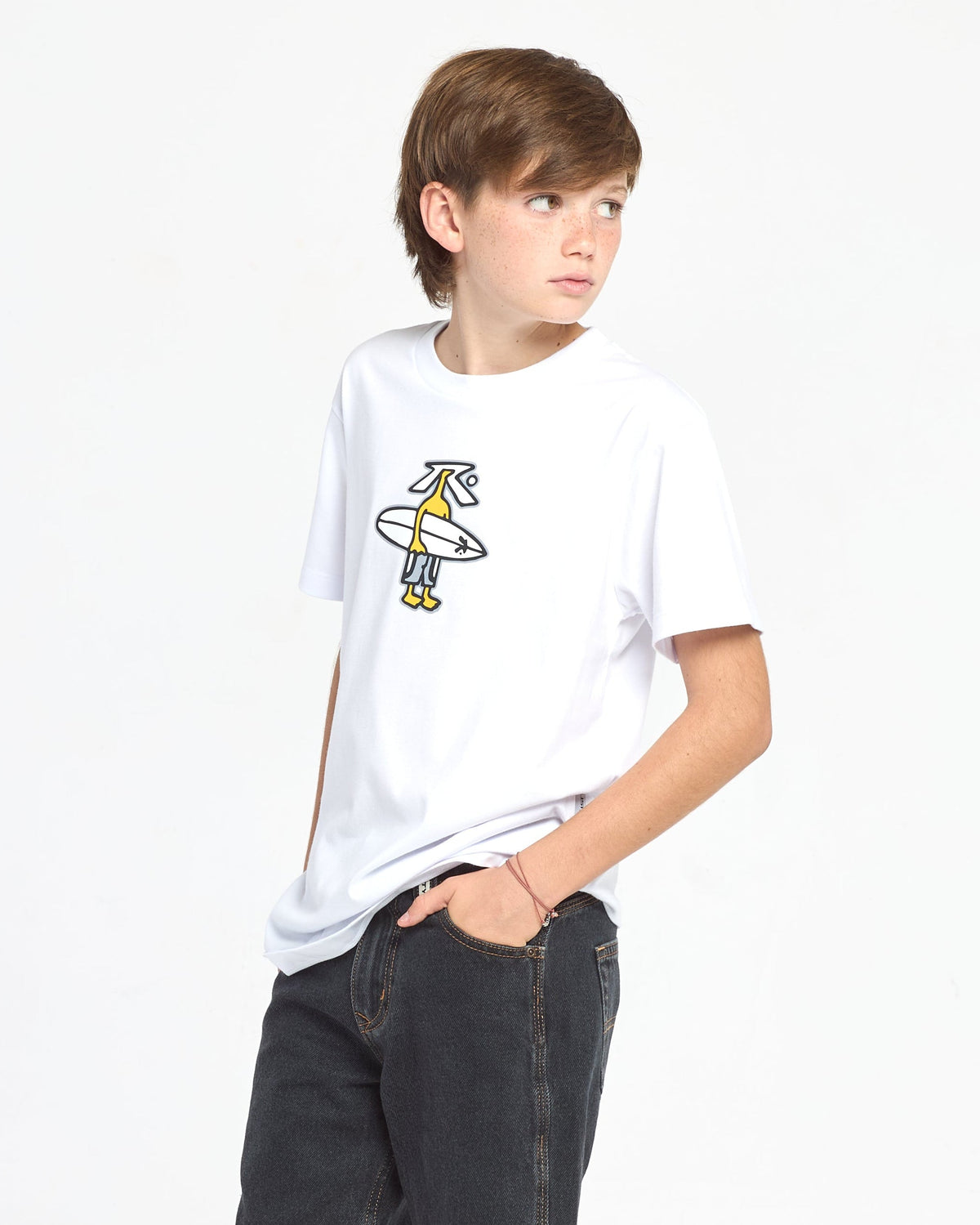 Remera Evolution Junior White