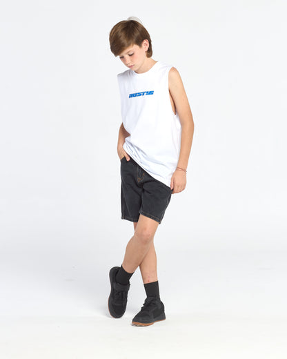 Muscle Socal Junior White