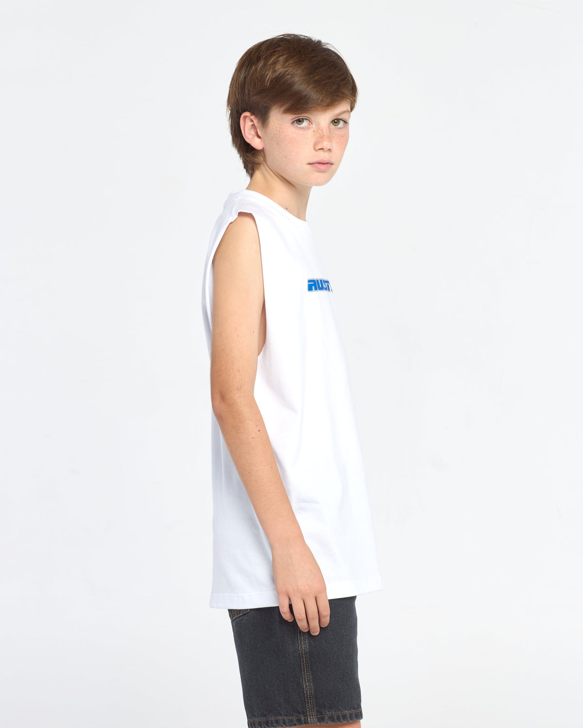 Muscle Socal Junior White